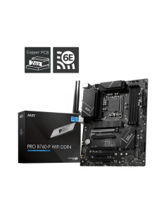 Placa Base MSI Pro B760-P WiFi DDR4 ATX Intel Socket 1700
