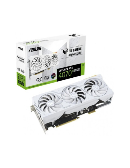 Asus TUF Gaming GeForce RTX 4070 Ti Super BTF Blanca OC Edition 16GB DLSS3