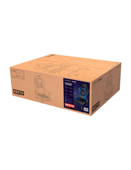 Trust GXT 708B Resto Negro/Azul Silla
