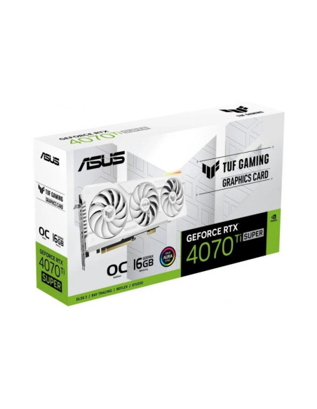 Asus TUF Gaming GeForce RTX 4070 Ti Super BTF Blanca OC Edition 16GB DLSS3