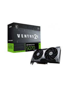 Tarjeta Gráfica MSI GeForce RTX 5070 Ventus 2X OC 12GB GDDR7 DLSS4