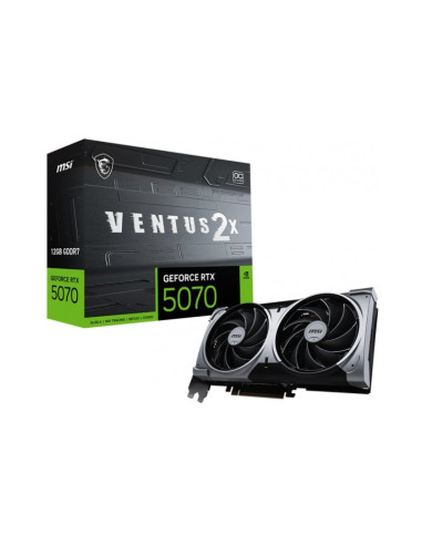 MSI GeForce RTX 5070 Ventus 2X OC 12GB GDDR7 DLSS4