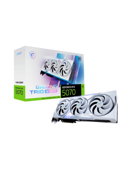 MSI GeForce RTX 5070 Gaming Trio OC White 12GB GDDR7 DLSS4