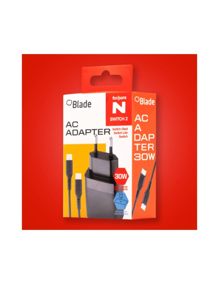 Blade Adaptador de Corriente para Nintendo Switch 2