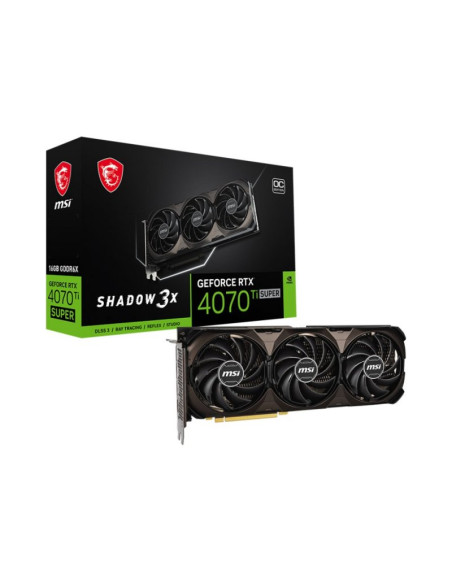 MSI GeForce RTX 4070 Ti Super Shadow 3X OC 16GB GDDR6X