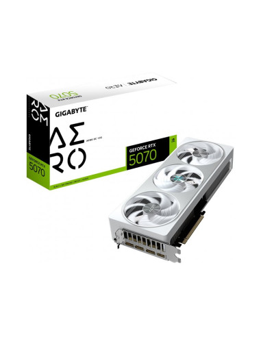 Gigabyte GeForce RTX 5070 Aero OC 12GB GDDR7 DLSS4
