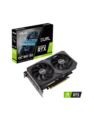 Asus Dual GeForce RTX 3050 OC Edition 6GB GDDR6