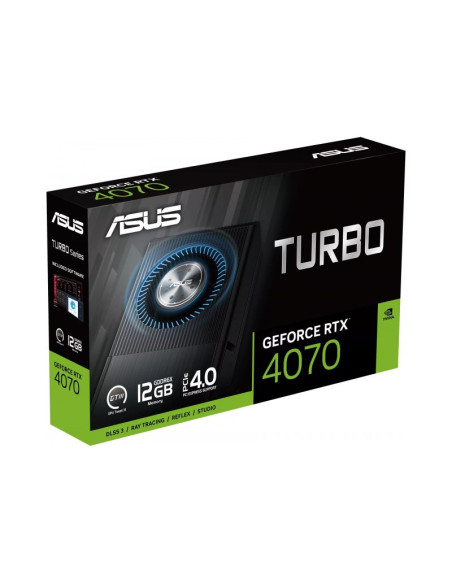 Asus Turbo GeForce RTX 4070 12GB GDDR6X DLSS3