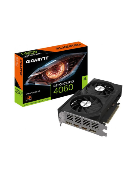 Tarjeta Gráfica Gigabyte GeForce RTX 4060 Windforce OC 8GB DLSS3