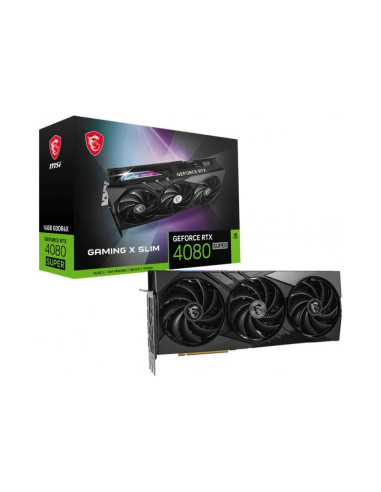MSI GeForce RTX 4080 Super Gaming X Slim 16GB GDDR6X DLSS3