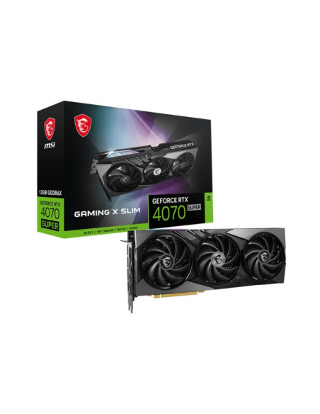 MSI GeForce RTX 4070 Super Gaming X Slim 12GB GDDR6X DLSS3