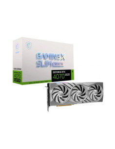MSI GeForce RTX 4070 Super Gaming X Slim White 12GB GDDR6X DLSS3