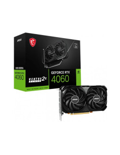 Tarjeta Gráfica MSI GeForce RTX 4060 Ventus 2X Black 8GB OC DLSS3