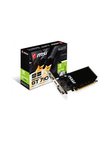 Tarjeta Gráfica MSI GeForce GT 710 2GD3H LP