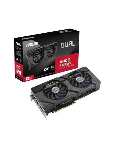 Tarjeta Gráfica Asus Dual Radeon RX 7700 XT OC Edition 12GB GDDR6