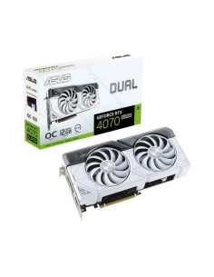 Asus Dual GeForce RTX 4070 Super White OC Edition 12GB GDDR6X DLSS3