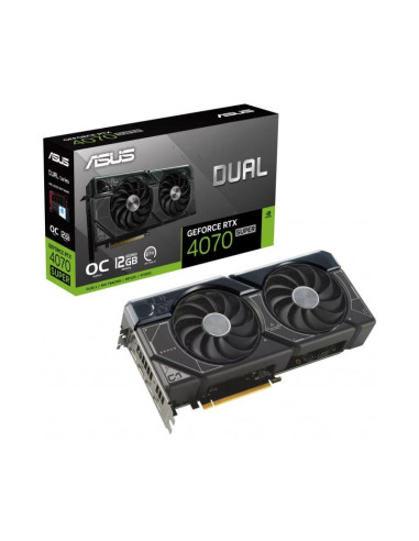 Asus Dual GeForce RTX 4070 Super OC Edition 12GB GDDR6X DLSS3