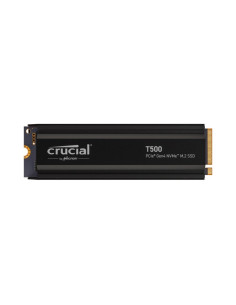 Disco Duro Crucial T500 1TB PCIe 4.0 con disipador