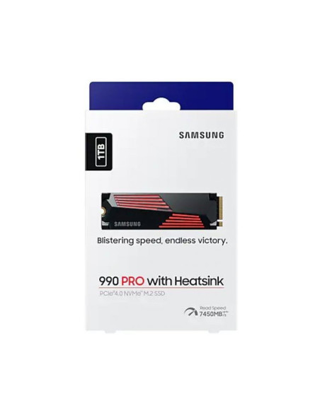 Disco Duro Samsung 990 Pro 1TB PCIe 4.0 con disipador