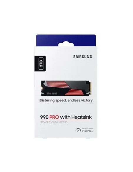 Disco Duro Samsung 990 Pro 2TB PCIe 4.0 con disipador