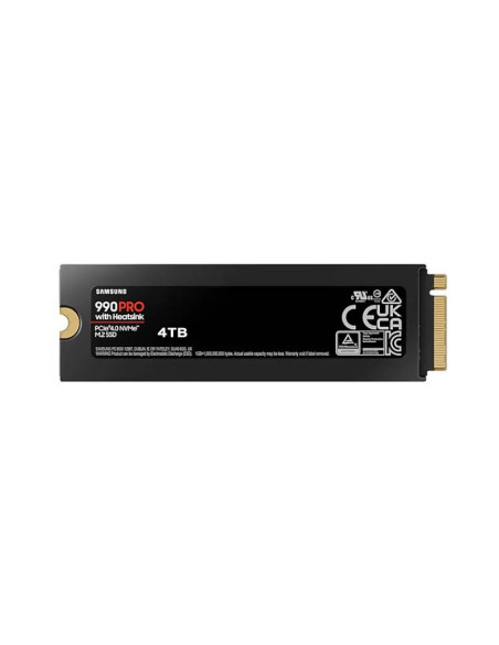 Disco Duro Samsung 990 Pro 4TB PCIe 4.0 con disipador