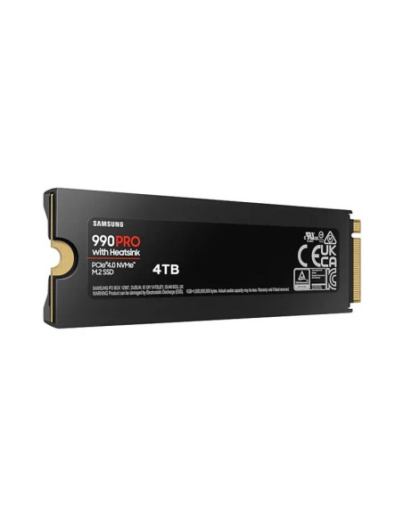 Disco Duro Samsung 990 Pro 4TB PCIe 4.0 con disipador