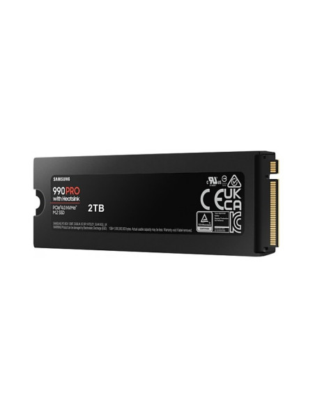 Disco Duro Samsung 990 Pro 2TB PCIe 4.0 con disipador