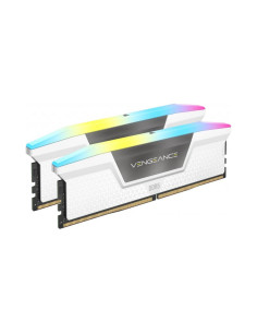 Memoria RAM Corsair Vengeance RGB 64GB (2x32GB) DDR5 5200MHz CL40 Blanca