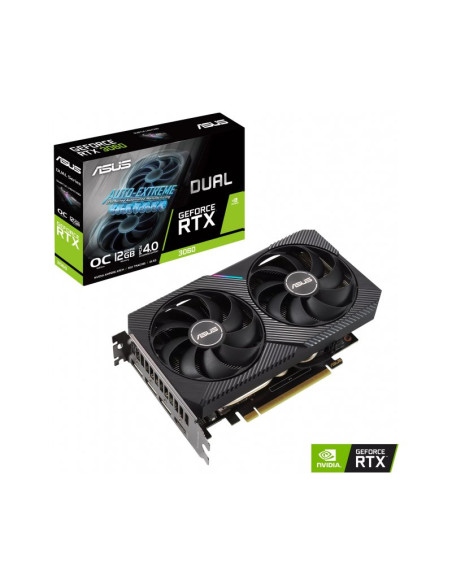 Tarjeta Gráfica Asus Dual GeForce RTX 3060 OC Edition V2 12GB LHR