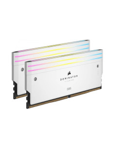 Memoria RAM Corsair Dominator Titanium RGB 64GB (2x32GB) DDR5 6600MHz CL32 Blanca
