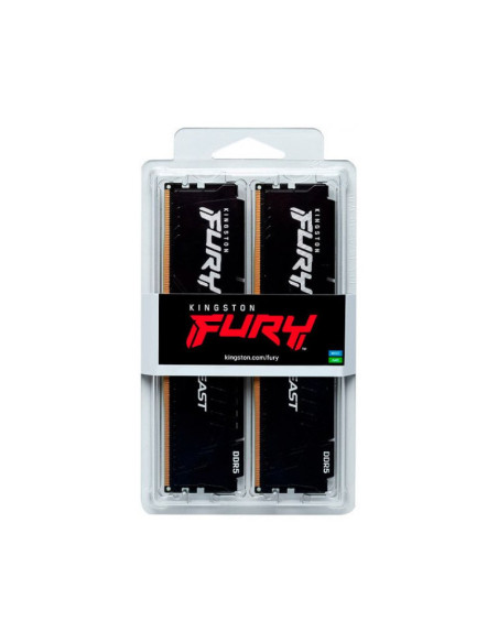 Memoria RAM Kingston FURY Beast 16GB (2x8GB) DDR5 5200MHz CL40