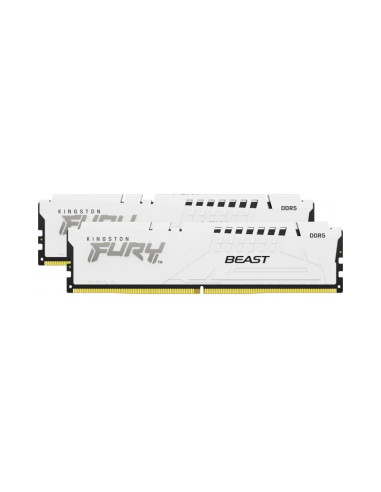Kingston FURY Beast 32GB (2x16GB) DDR5 6000MHz CL36 Blanca