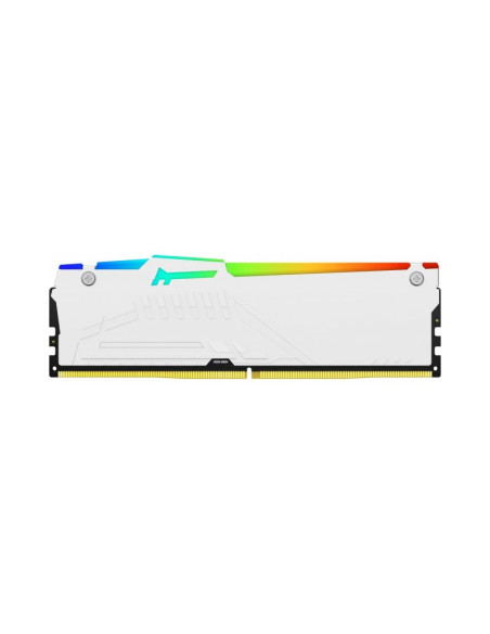Memoria RAM Kingston FURY Beast RGB 32GB (2x16GB) DDR5 6000MHz CL36 Blanca