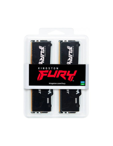 Memoria RAM Kingston FURY Beast RGB 64GB (2x32GB) DDR5 6000MHz CL30
