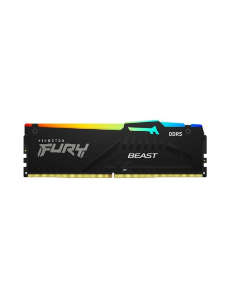 Memoria RAM Kingston FURY Beast RGB 16GB DDR5 5200MHz CL40