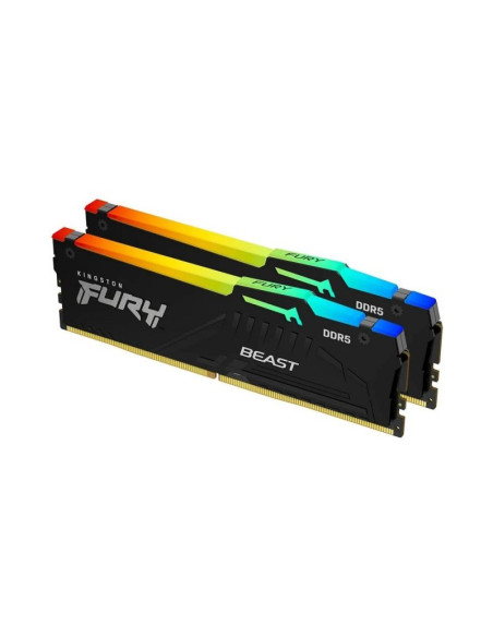 Memoria RAM Kingston FURY Beast RGB 16GB (2x8GB) DDR5 5600MHz CL40