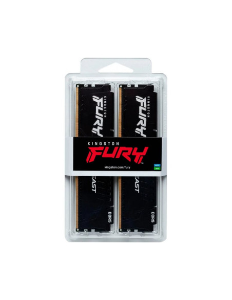 Memoria RAM Kingston FURY Beast 64GB (2x32GB) DDR5 6000MHz CL30