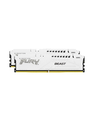 Kingston FURY Beast 64GB (2x32GB) DDR5 6000MHz CL30 Blanca