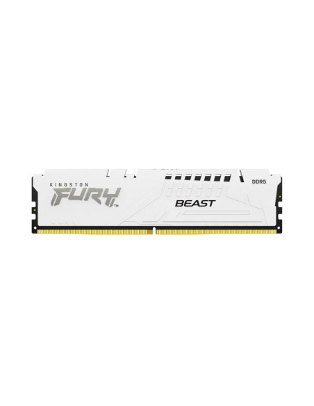 Memoria RAM Kingston FURY Beast 32GB DDR5 6000MHz CL30 Blanca