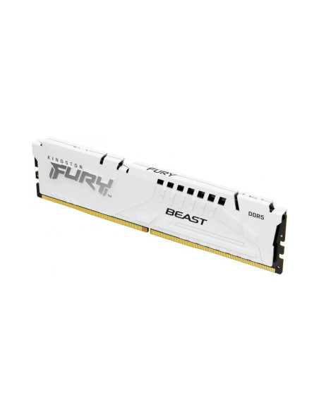 Memoria RAM Kingston FURY Beast 32GB DDR5 6000MHz CL30 Blanca