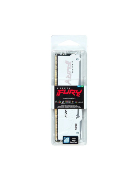 Kingston FURY Beast RGB 32GB DDR5 6000MHz CL30 Blanca