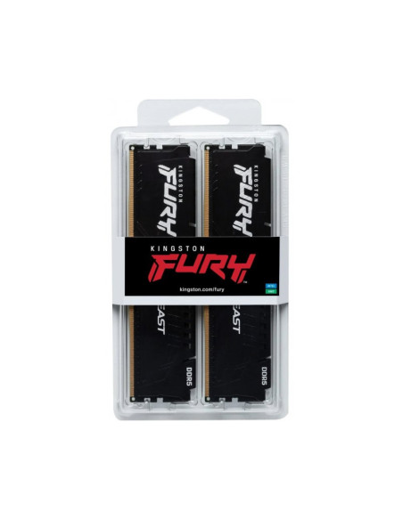 Memoria RAM Kingston FURY Beast 32GB (2x16GB) DDR5 5200MHz CL36