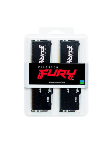 Memoria RAM Kingston FURY Beast RGB 64GB (2x32GB) DDR5 6400MHz CL32
