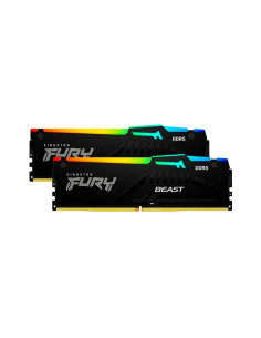 Memoria RAM Kingston FURY Beast RGB 64GB (2x32GB) DDR5 5600MHz CL40
