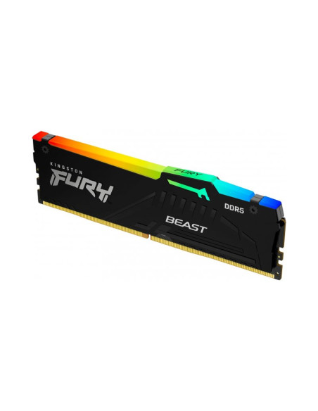 Memoria RAM Kingston FURY Beast RGB 16GB DDR5 5200MHz CL36