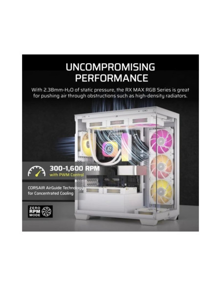 Corsair iCUE LINK RX140 RGB MAX Expansion Blanco