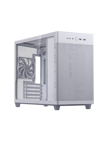 Torre de PC Asus Prime AP201 Tempered Glass Blanca