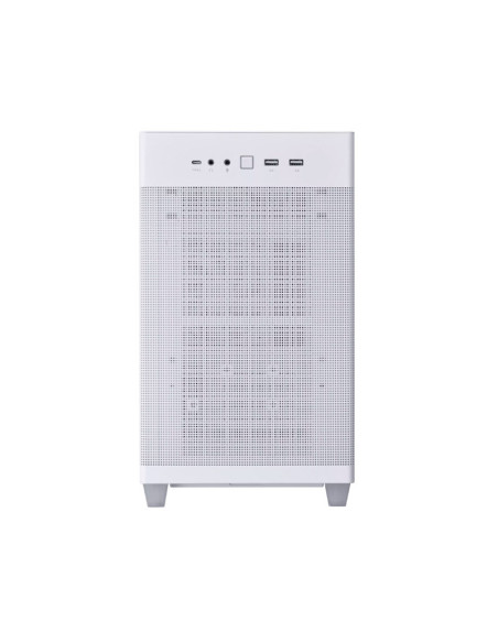 Torre de PC Asus Prime AP201 Tempered Glass Blanca