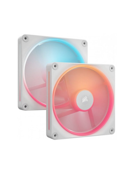 Corsair iCUE LINK LX140-R RGB Starter Kit Blanco Pack de 2