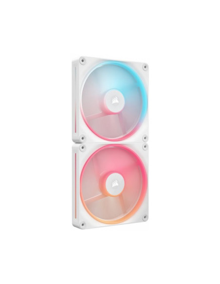 Corsair iCUE LINK LX140-R RGB Starter Kit Blanco Pack de 2
